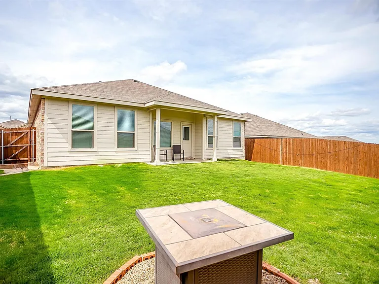 Great back yard for kids and pets!