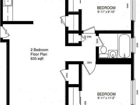 2nd image of 258 W Powers Ave #308