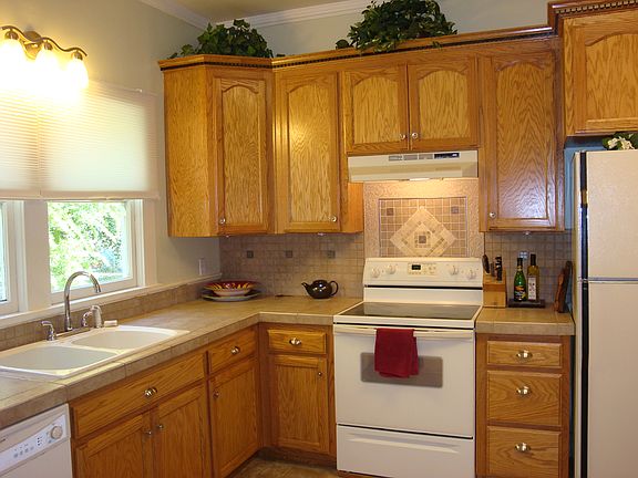 Kitchen with custom cabinets