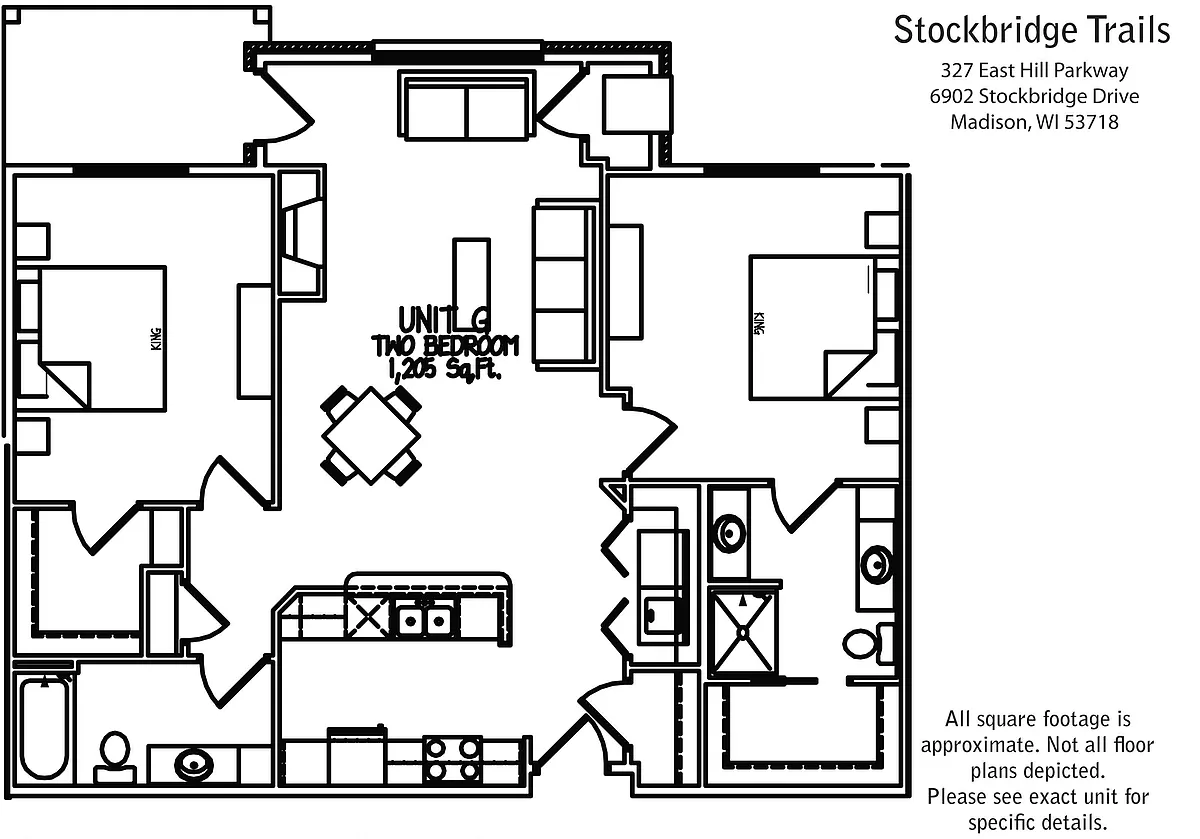 Floor plan Style G