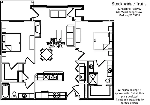 Floor plan Style G