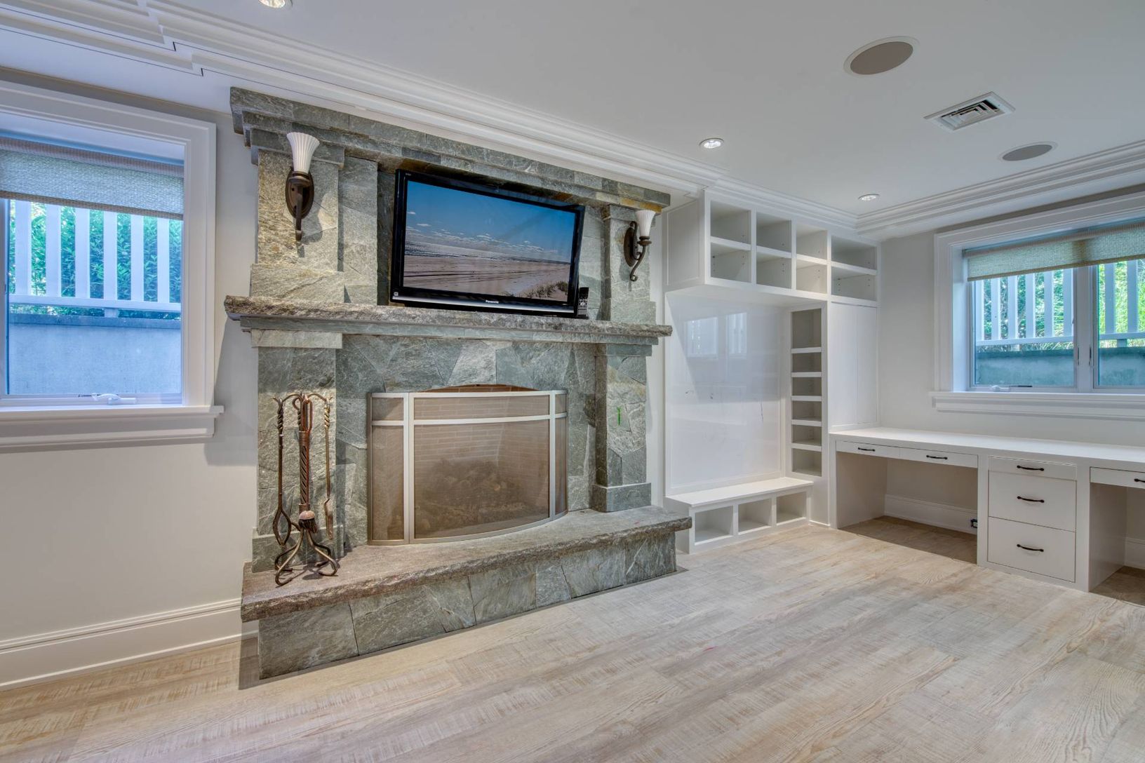 Lower family room