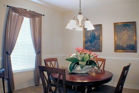 Elegant dining room
