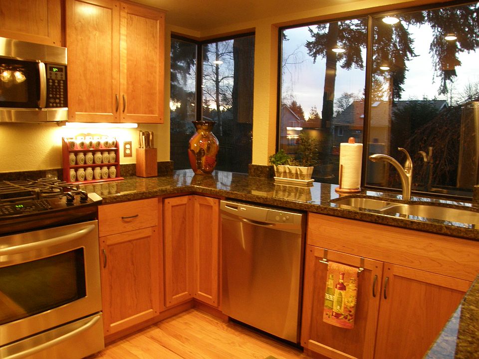 Remodeled kitchen