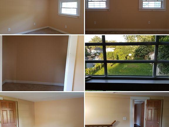 Bedroom 1 & view of backyard