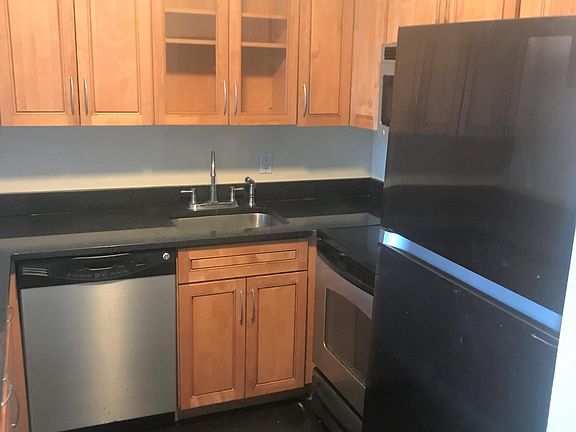 Kitchen from the kitchen entrance