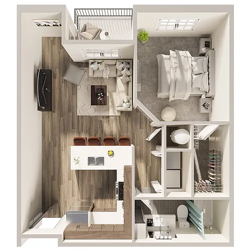 Floor plan Girard