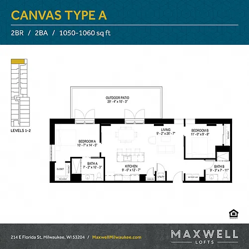 Floor plan Canvas Type A