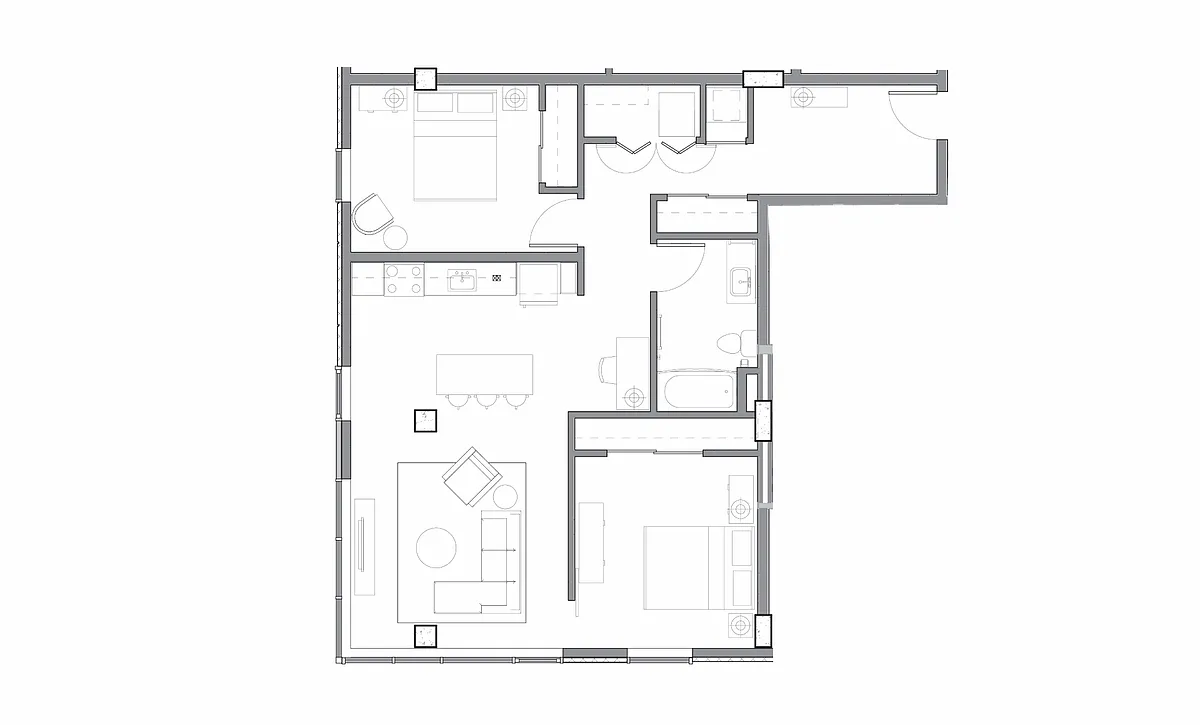 Floor plan 2X1