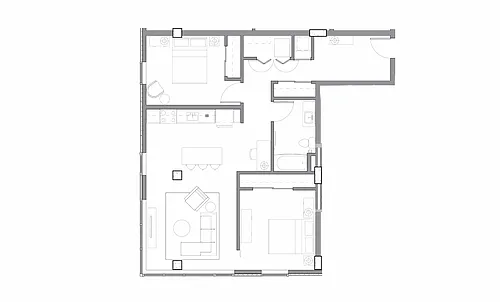 Floor plan 2X1