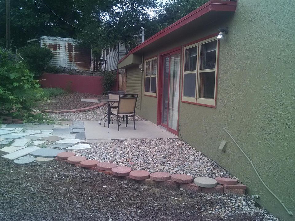 Fully fenced and private backyard with patio.