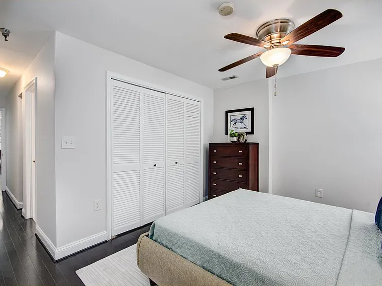 Bedroom 1 closets