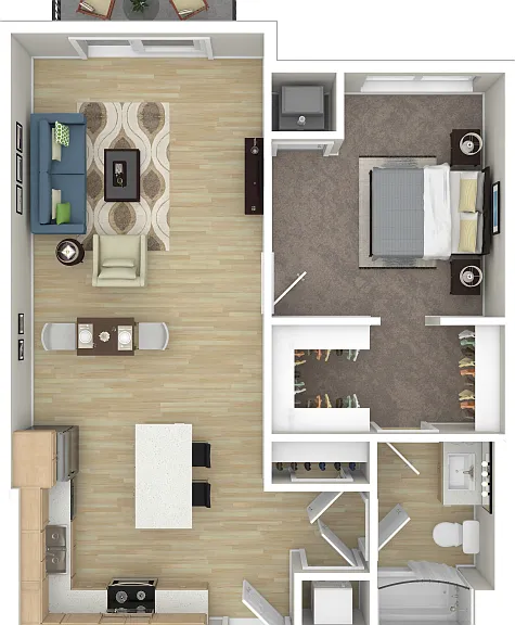 A1 Floorplan Diagram