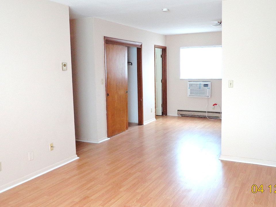 Bedding area and closet
