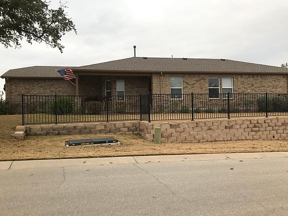 Side view of property