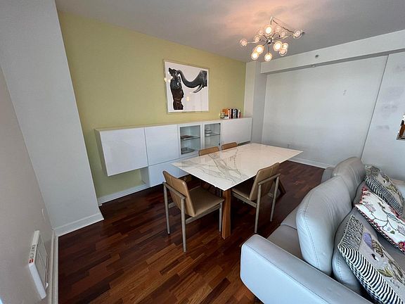 Staged living room