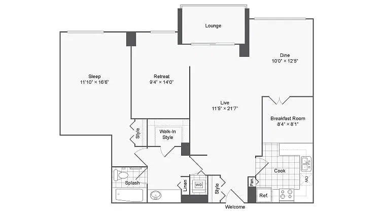 Floor plan Arlington