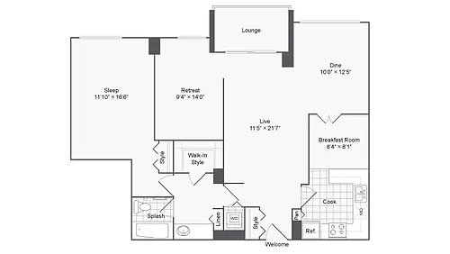 Floor plan Arlington