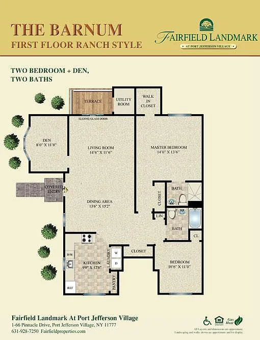 Floor plan The Barnum