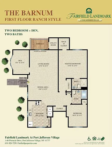 Floor plan The Barnum