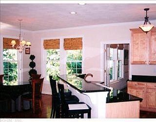 eat in kitchen area plus bar