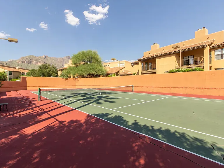 Tennis courts for the community