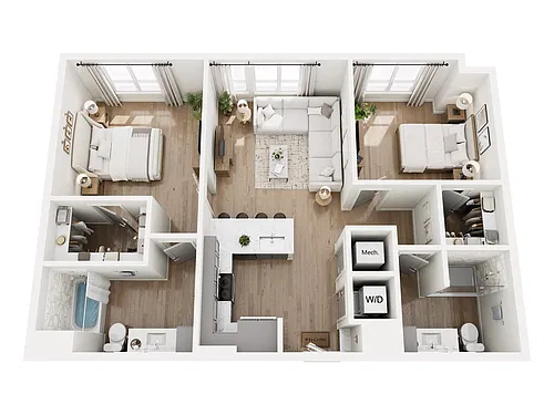 Floor plan B1