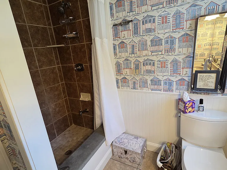 upstairs hall bathroom