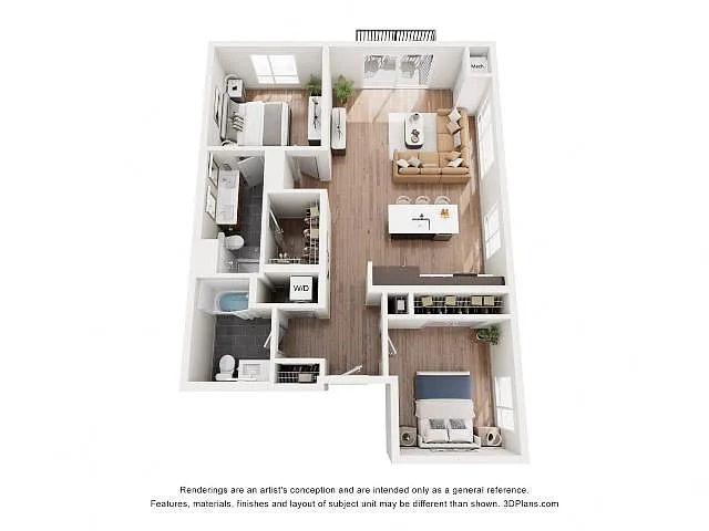 Floor plan Morrison