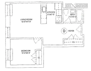 Rented by Citi Habitats