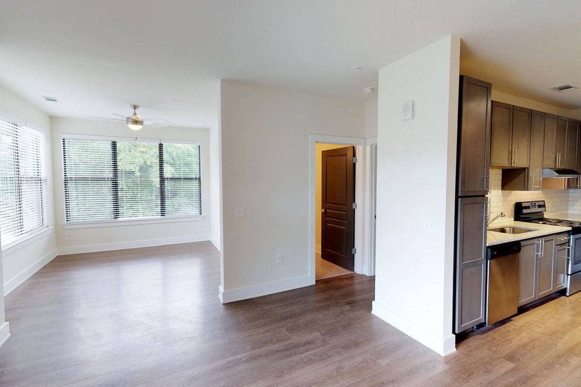 Large Windows that give Natural Light