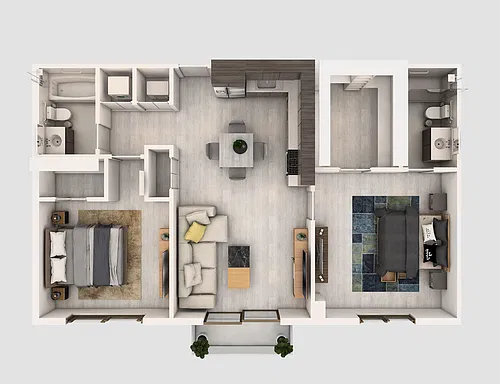 Floor plan B403
