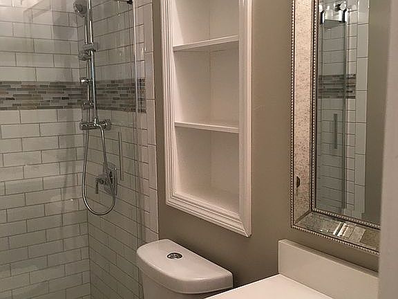 Master Bathroom Shelving