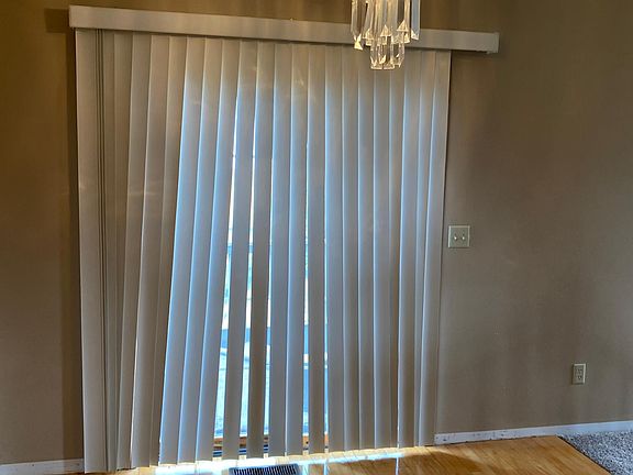 Dining Room with sliding door to deck