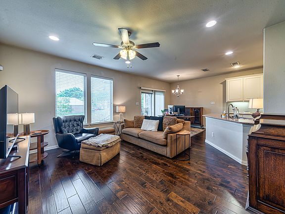Open living area with natural light throughout