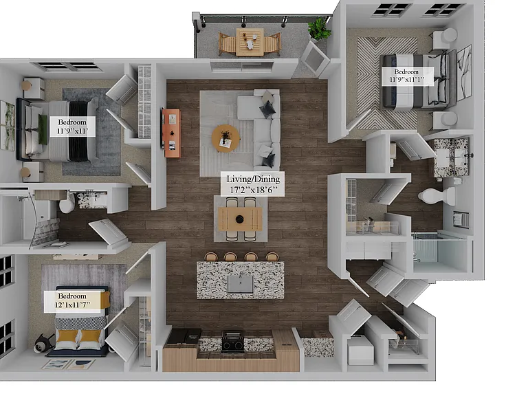 The Pullman Luxury Apartments — Photo 118