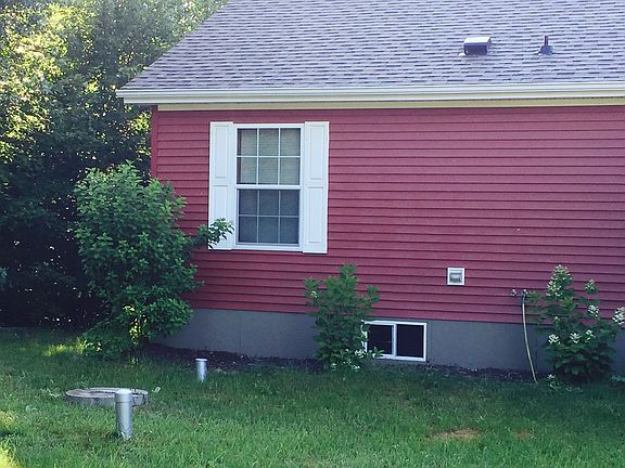 front left side of home