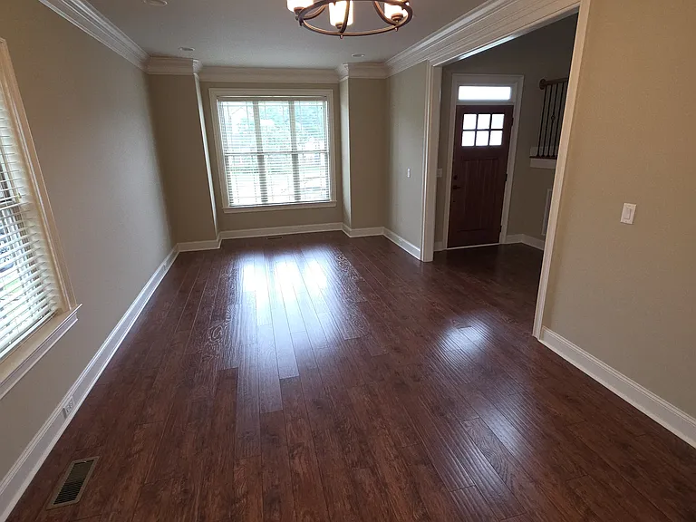 Formal dining/living area combo