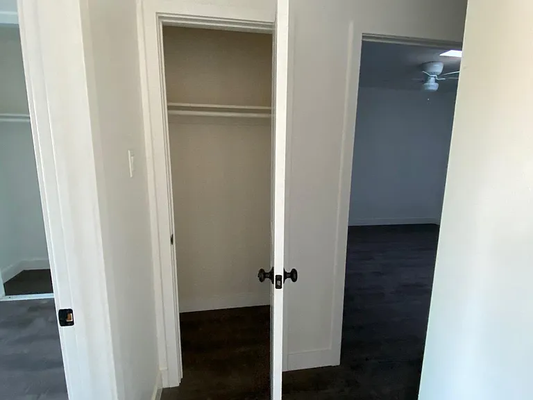 Hall closet