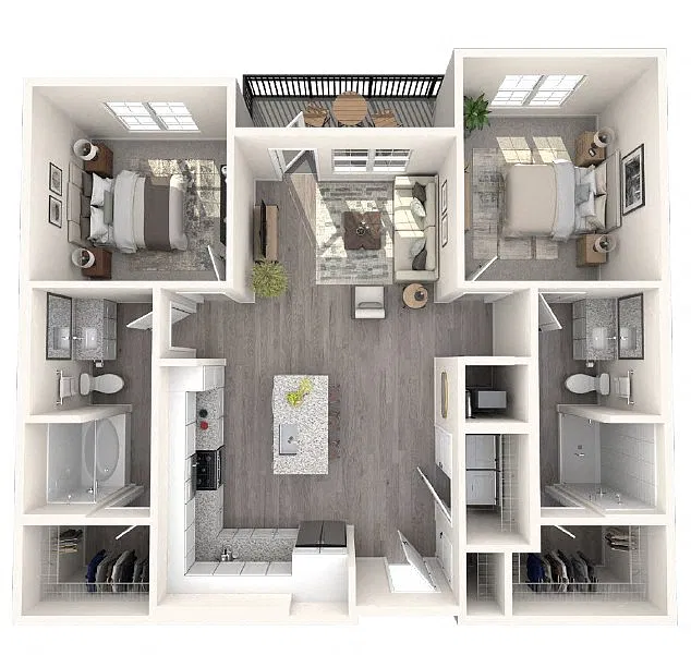 Floor plan B1