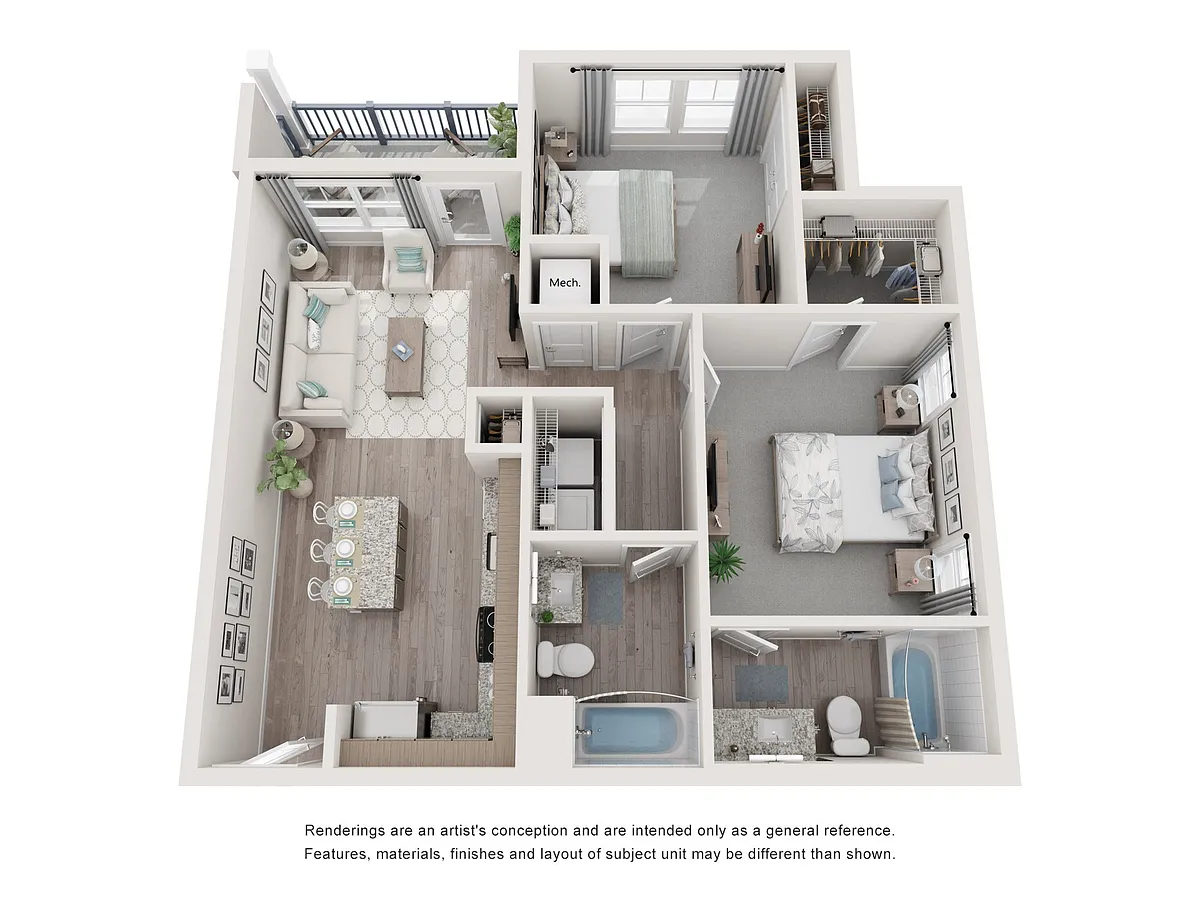 Floor plan B1-2