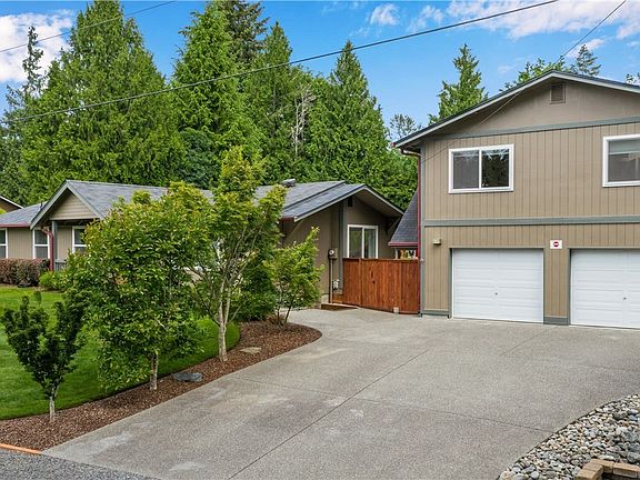 The over sized garage is a perfect spot for your trucks & toys and the roomy drive offers added parking