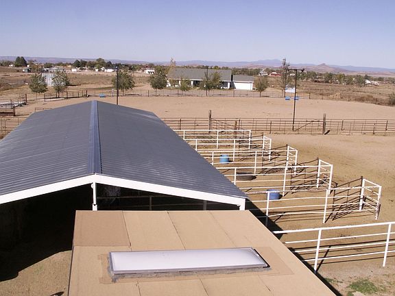 Corrals and arena