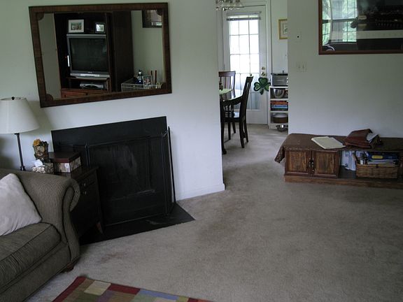 Fireplace in LR