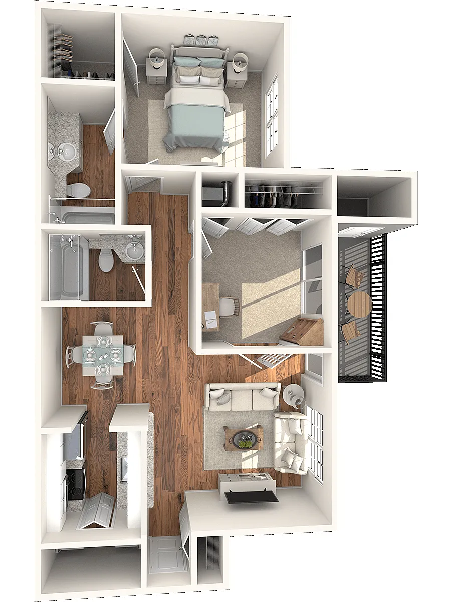 Floor plan Peachtree