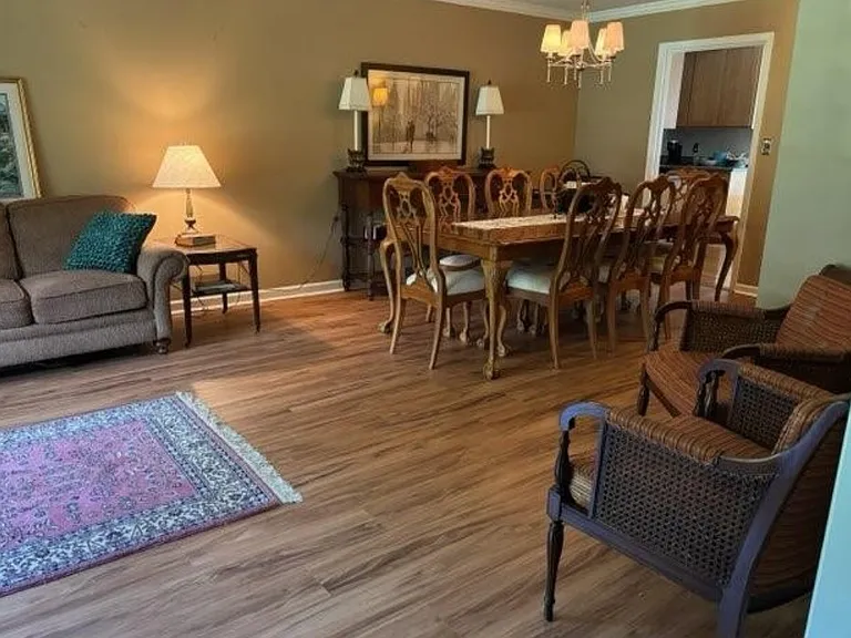 Large dining room open to the living room