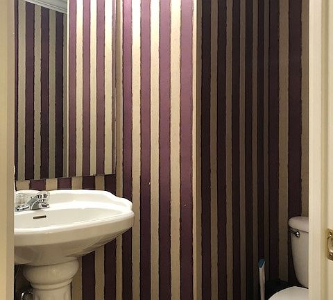 Downstairs half bath