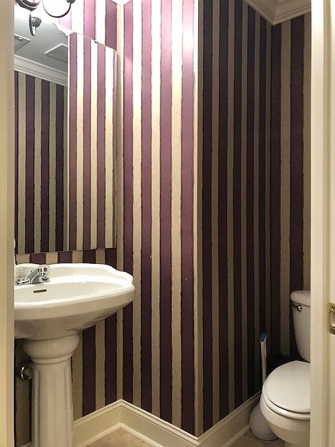 Downstairs half bath