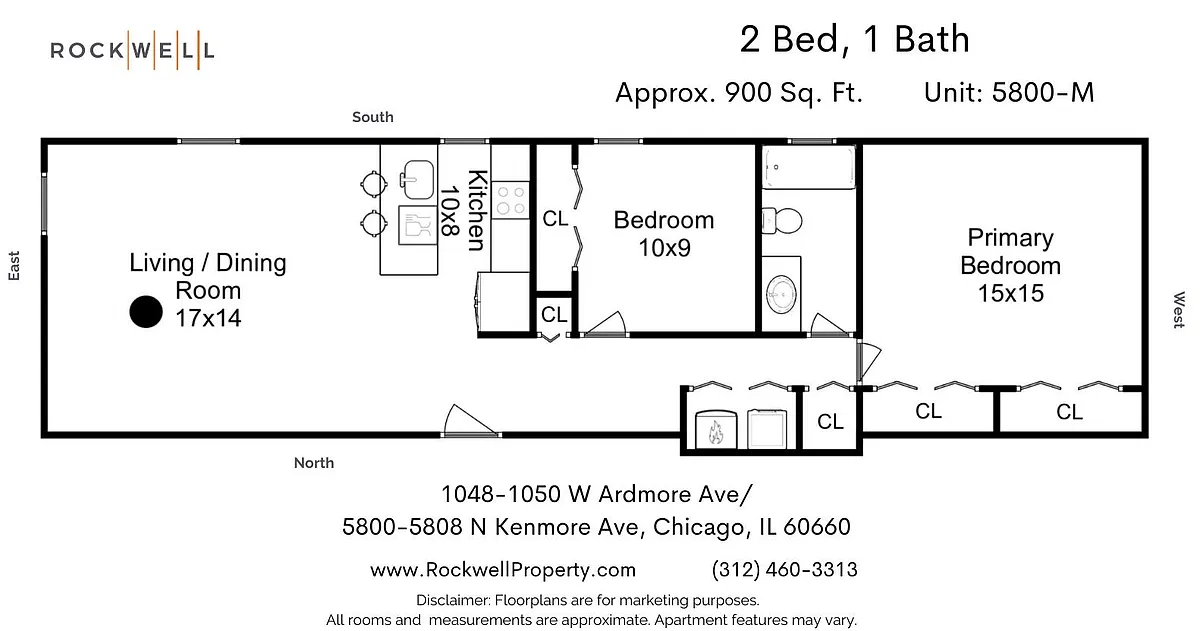 Floor plan 5800 M
