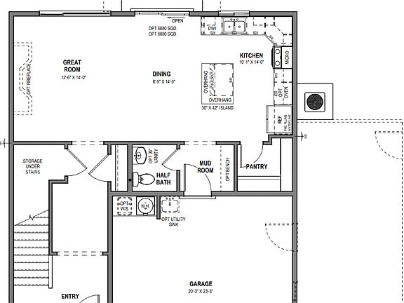 Main Level - Slab on Grade